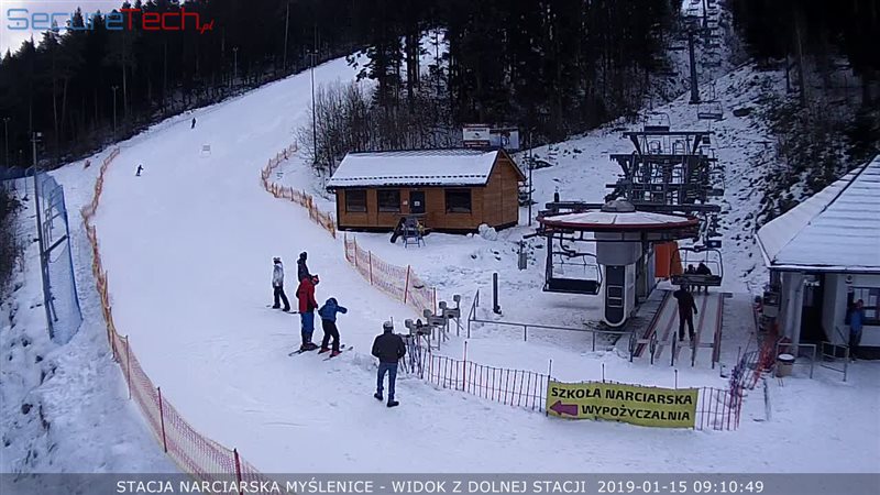 Live cam Myślenice Sport Arena Myślenice Stacja dolna